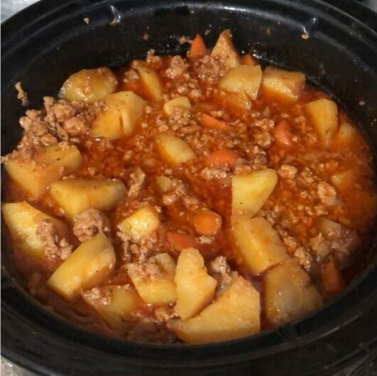 Slow Cooker Poor Man's Stew - Recipes Need