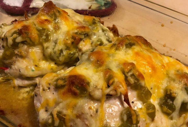 Green Chili and Cheese Chicken