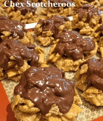 Chex Scotcheroo Stack
