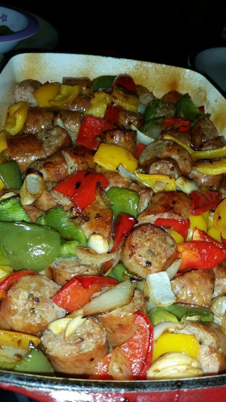Sausage Peppers and Onions - Recipes Need
