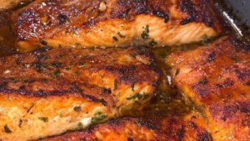 Cajun Honey Butter Salmon