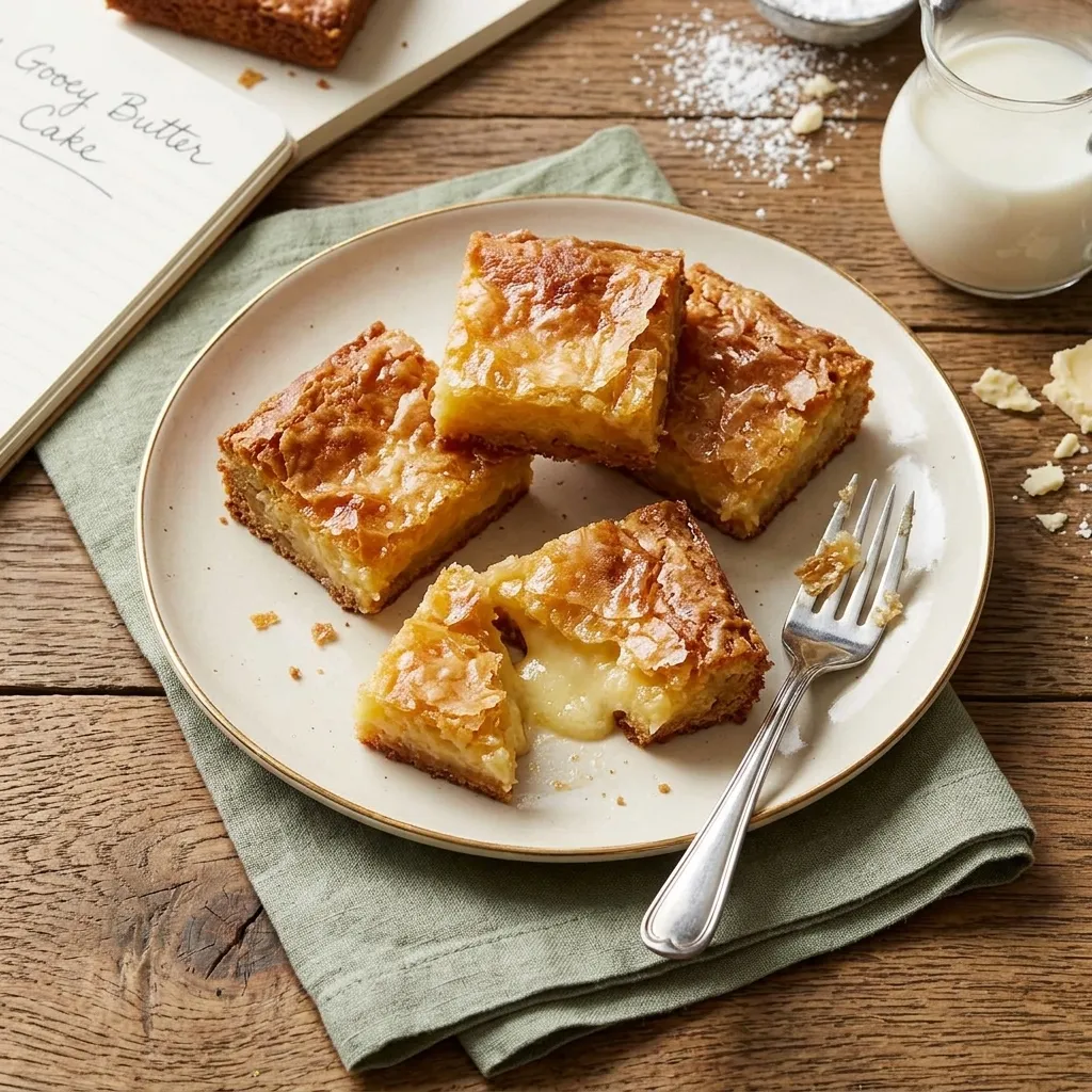 Ooey Gooey Butter Cake