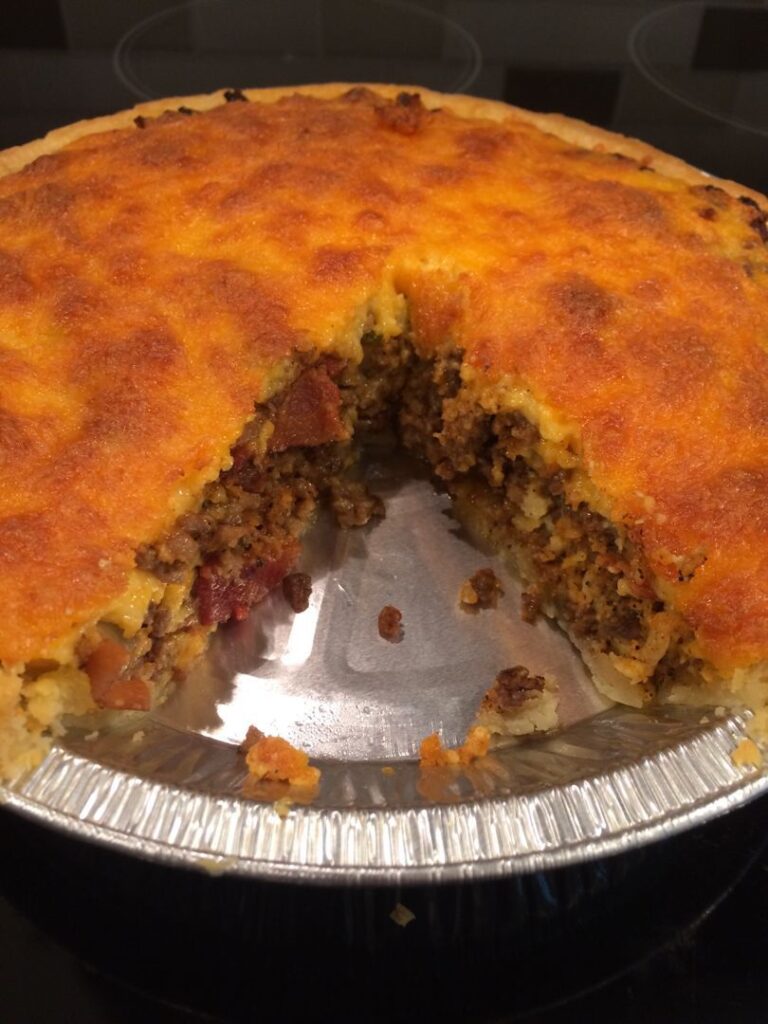 Bacon Cheeseburger Pie