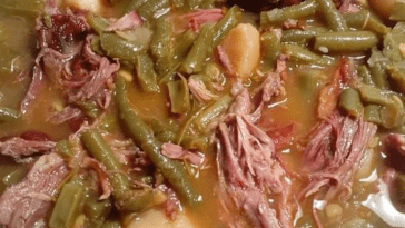 String Beans With Smoked Turkey Necks And Potatoes