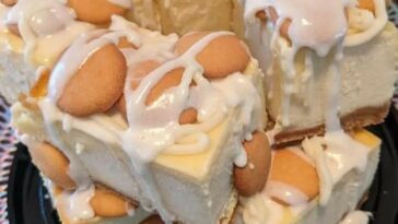 banana pudding cheesecake squares