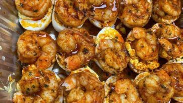 Cajun Shrimp Deviled Eggs