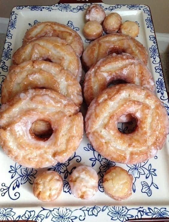 Old fashioned cake donuts