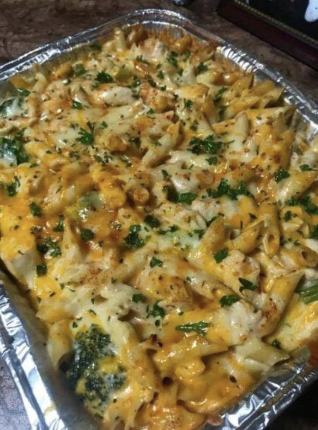 Cajun Chicken An Broccoli Alfredo