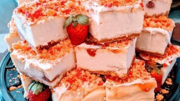 Strawberry Cheesecake Bars