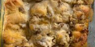 Chicken Bubble Biscuit Bake Casserole