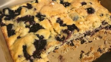 Blueberry Lemon Cheesecake Bars Recipe