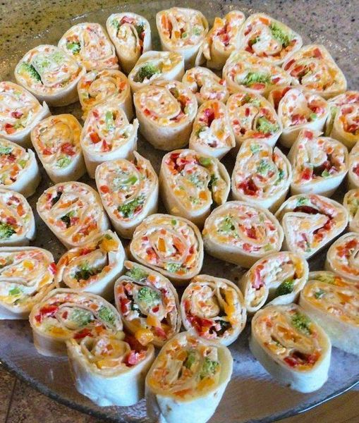 Mexican Chicken Pinwheels