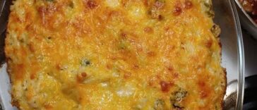 Broccoli Rice Chicken and Cheese Casserole Recipe