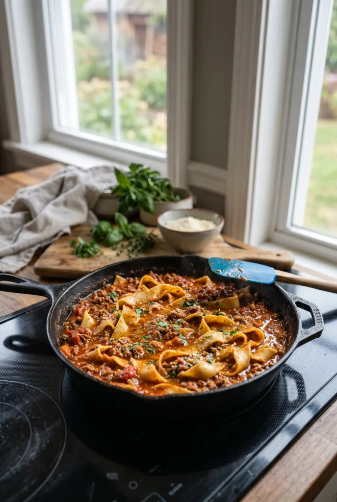 Italian Drunken Noodles