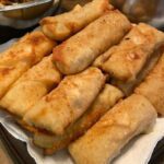 Crab Rangoon Egg Rolls