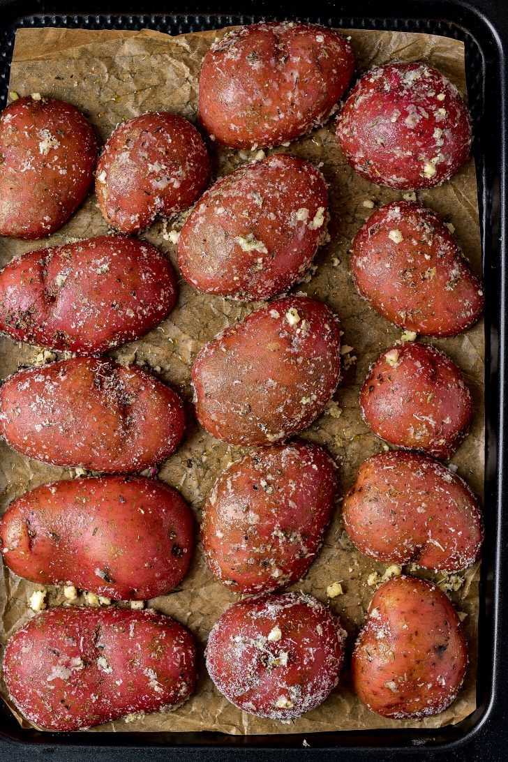 Parmesan Garlic Roasted Potatoes