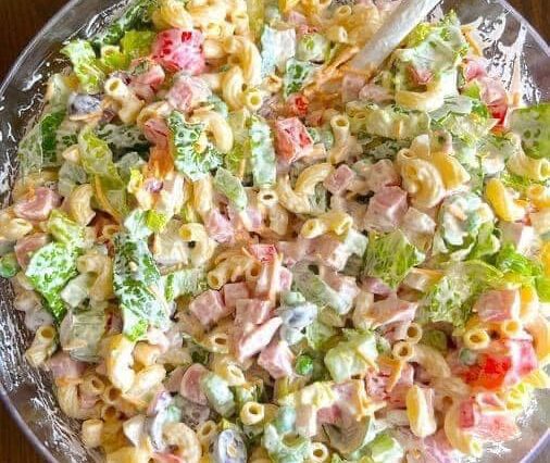 Layered Pasta Salad