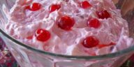 Luxurious Pink Cherry Jell-O Fluff