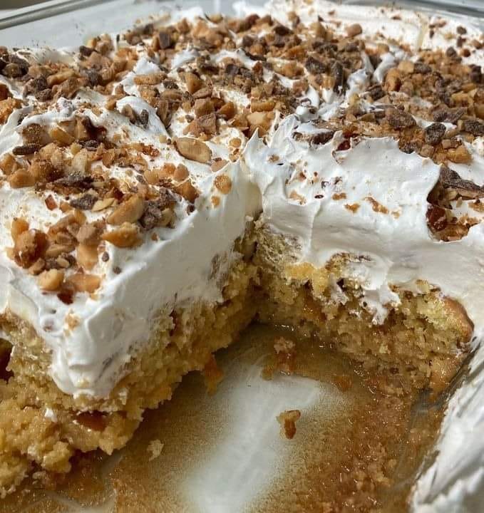 Toffee Butterscotch Cake