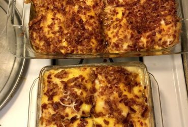 Cheesy Loaded Meatloaf Casserole