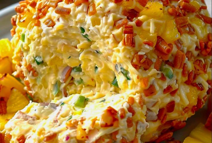 Heavenly Pineapple Cheeseball