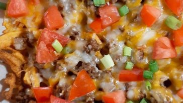 Cheesesteak Taco Fries