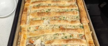 Sheet Pan Chicken Pot Pie