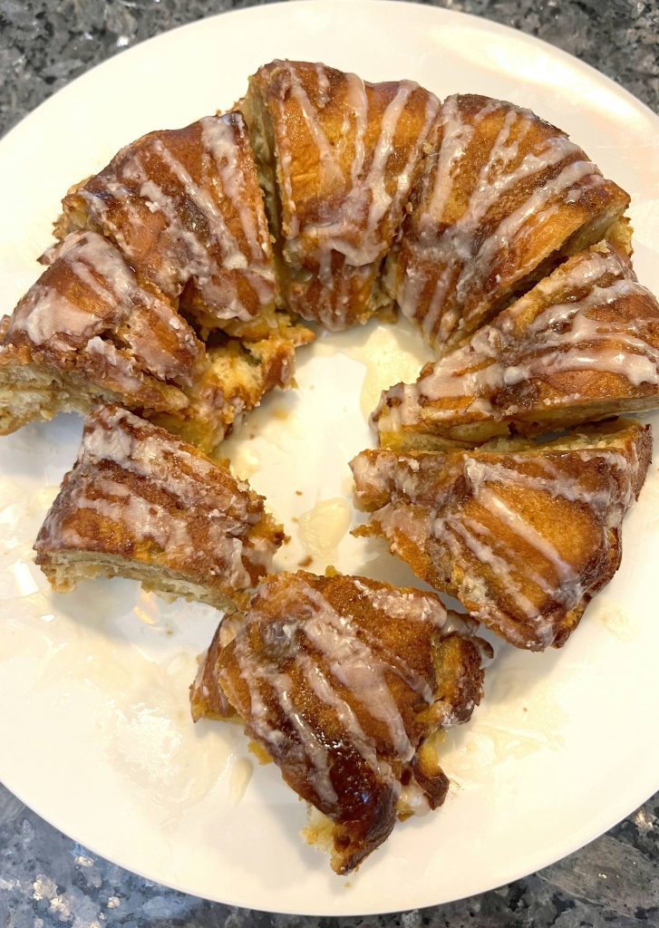 Hawaiian Roll Bundt Cake