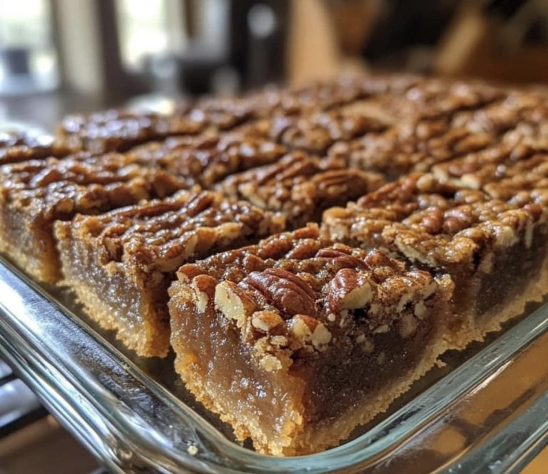 Lazy Girl Pecan Pie Bars 