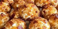 Carb bacon cheddar mini cheese balls