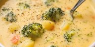 Cheddar Broccoli Potato Soup