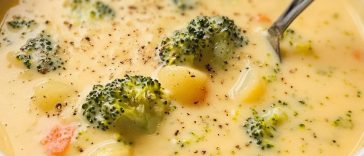 Cheddar Broccoli Potato Soup