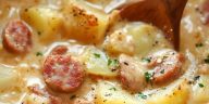 Kielbasa potato soup 