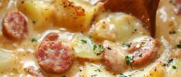 Kielbasa potato soup 