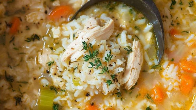 Chicken Rice Soup