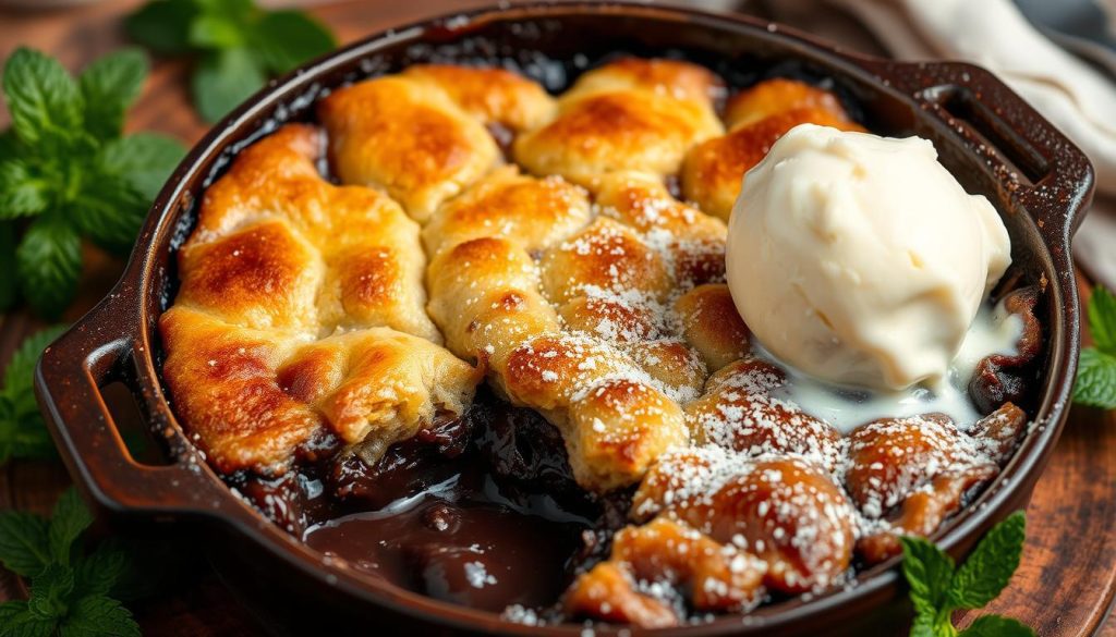 Southern Chocolate Cobbler