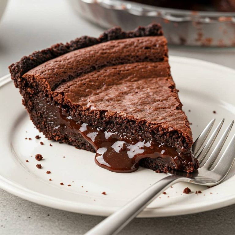 Gooey Brownie Pie