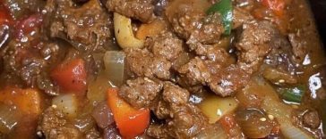 Crockpot Pepper Steak Recipe