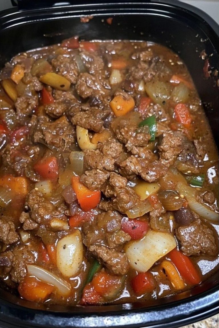 Crockpot Pepper Steak Recipe