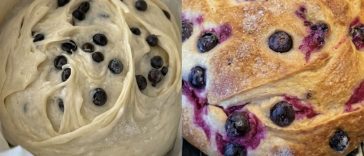 Blueberry Cream Cheese Loaf