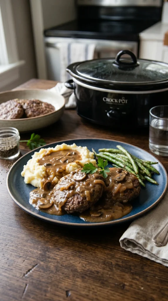 Slow Cooker Poor Man's Steak