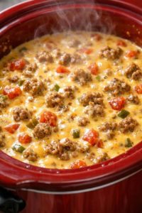 Slow Cooker Sausage Dip