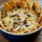 Hot Sausage Beer Cheese Dip