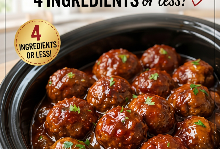 🍲 15 Dump-and-Go Crockpot Dinners (4 Ingredients or Less!)