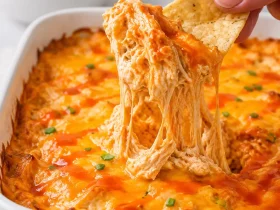 Creamy Buffalo Chicken Dip