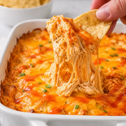 Creamy Buffalo Chicken Dip