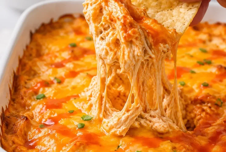 Creamy Buffalo Chicken Dip