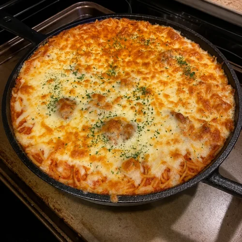 Baked Cream Cheese Spaghetti Recipe