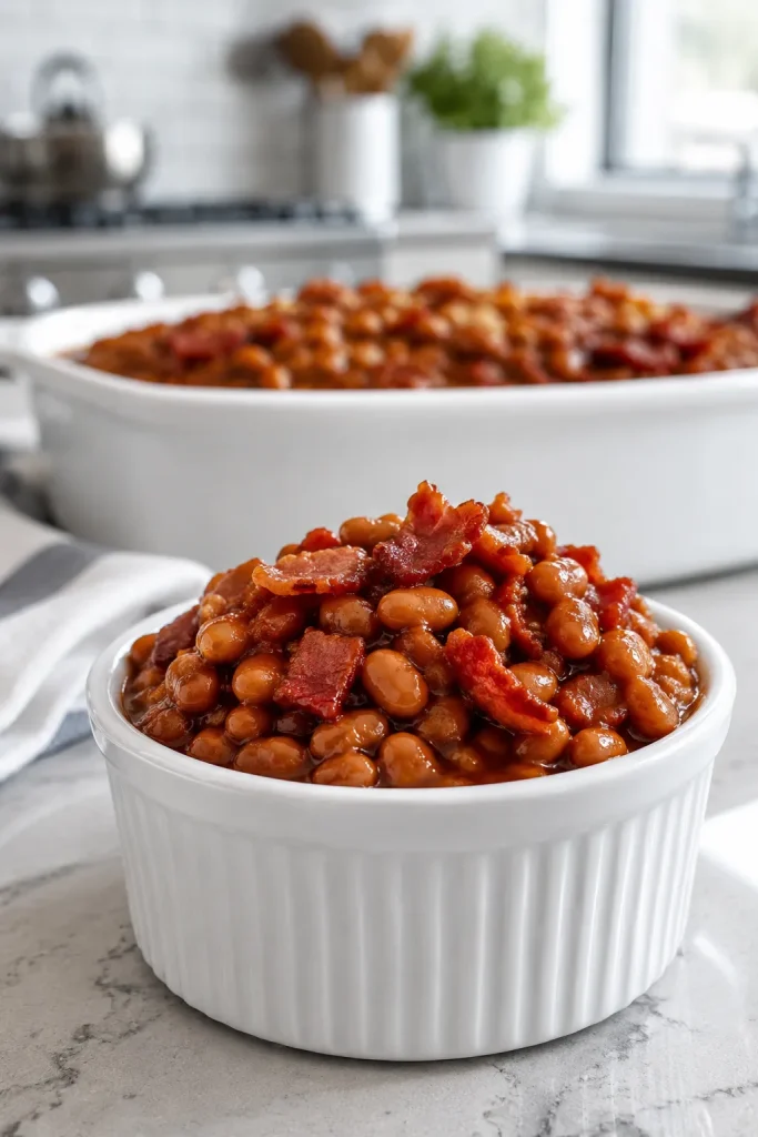 Brown Sugar and Bacon Baked Beans