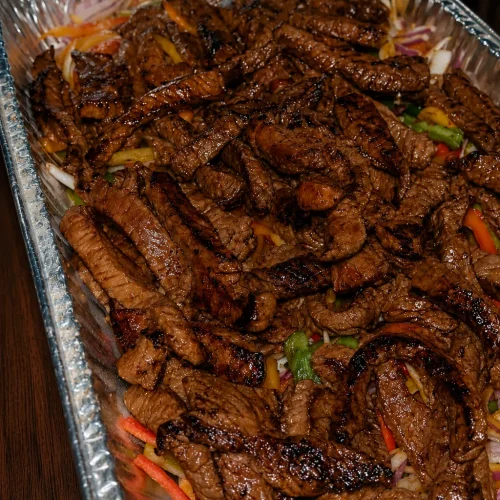 Spicy Steak Fajitas